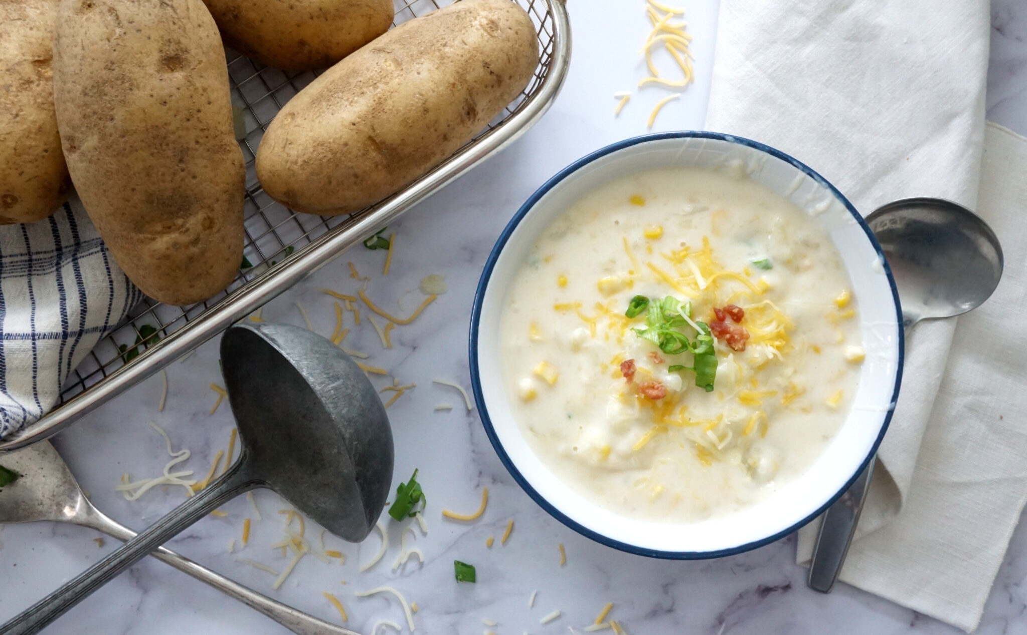 Baked Potato Soup With Spoon 2048x1268 