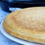 southern cornbread on a plate