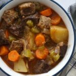 venison instant pot stew with potatoes celery carrots
