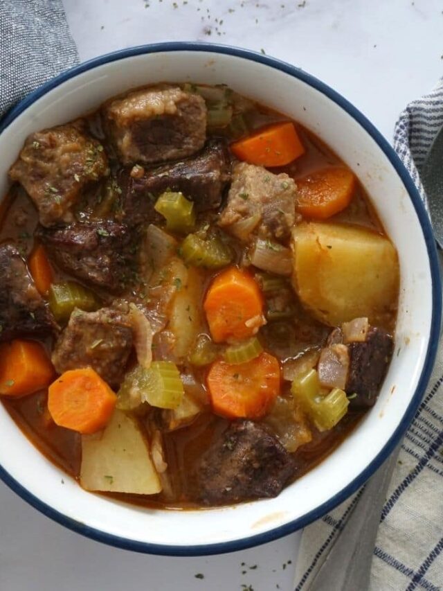 How to Make Instant Pot Venison Stew - Chunky in Kentucky