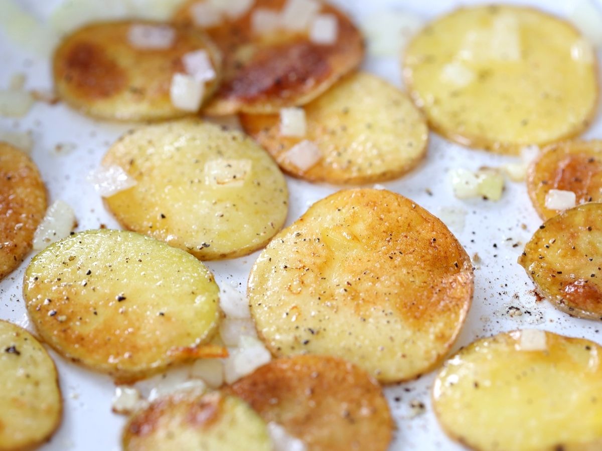 golden brown fried taters