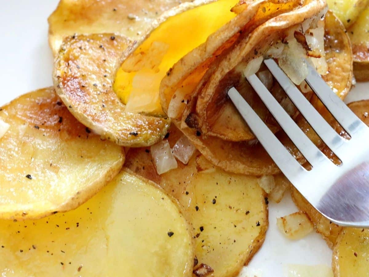 the best crisp golden fried potatoes