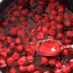 adding cherry pie filling