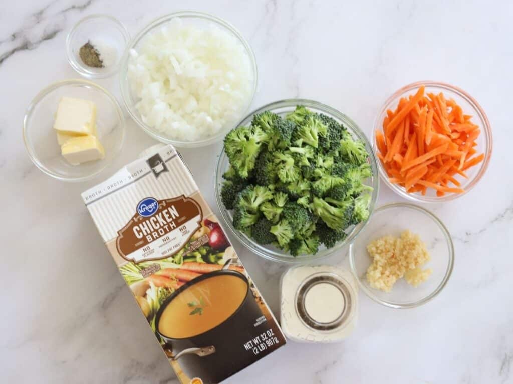 broccoli instant pot soup ingredients