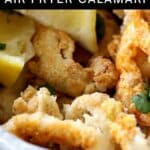 Easy 5 Ingredient Air Fryer Calamari
