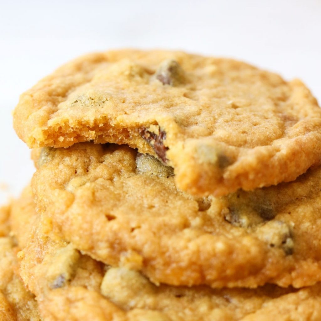 easy pumpkin chocolate chip cookies