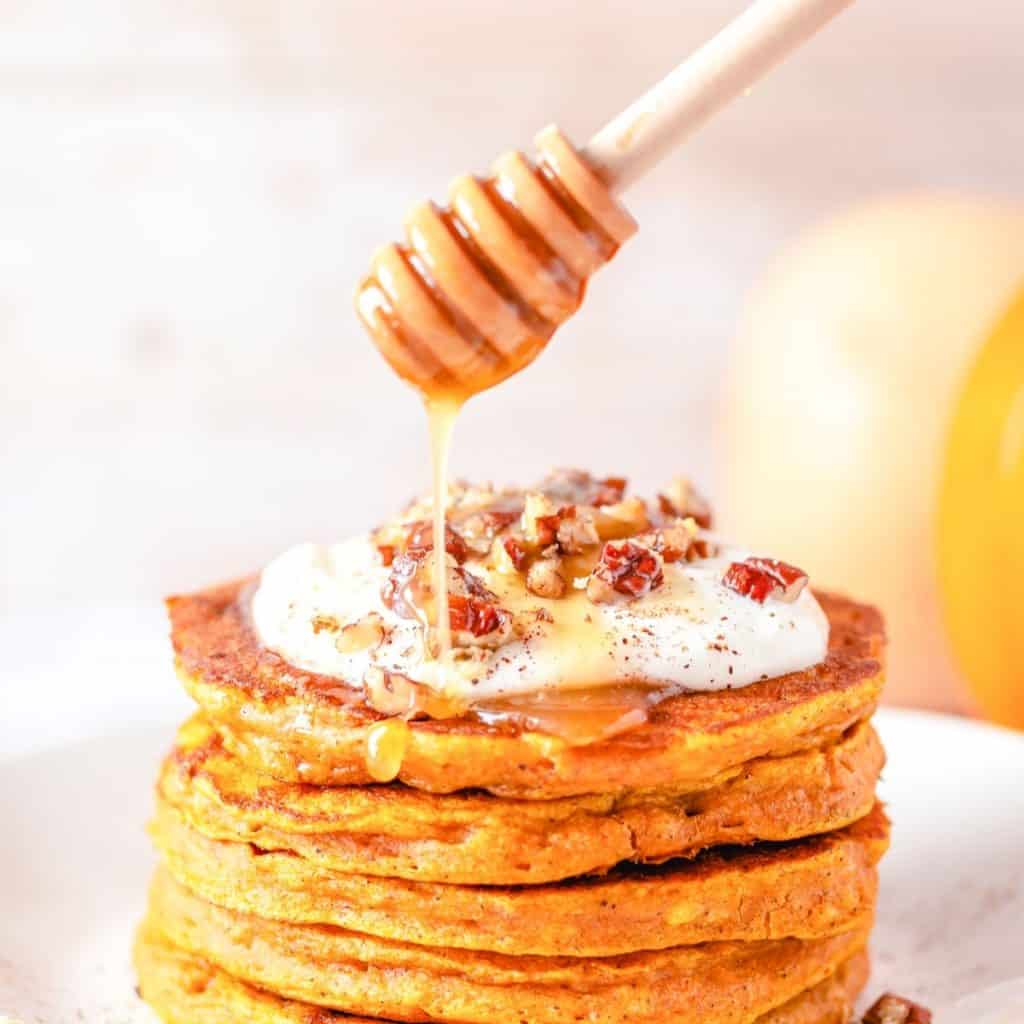 gluten-free pumpkin pancakes