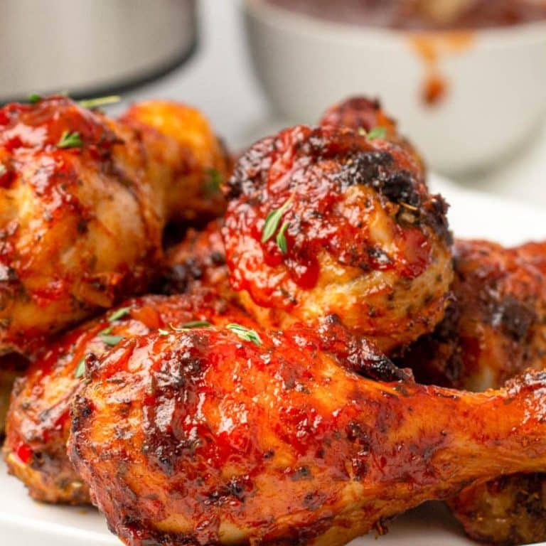 BBQ Air Fryer Chicken Legs (Drumsticks) - Chunky in Kentucky