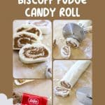 Biscoff Fudge Candy Roll