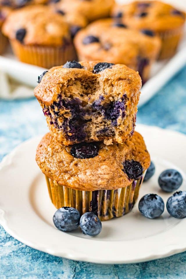 4- Ingredient Cake Mix Blueberry Muffins - Chunky in Kentucky