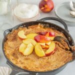 cake mix peach cobbler-16