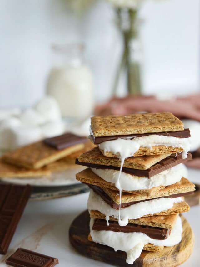 How to Make Air Fryer S’mores - Chunky in Kentucky