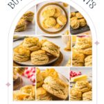 collage of biscuit photos