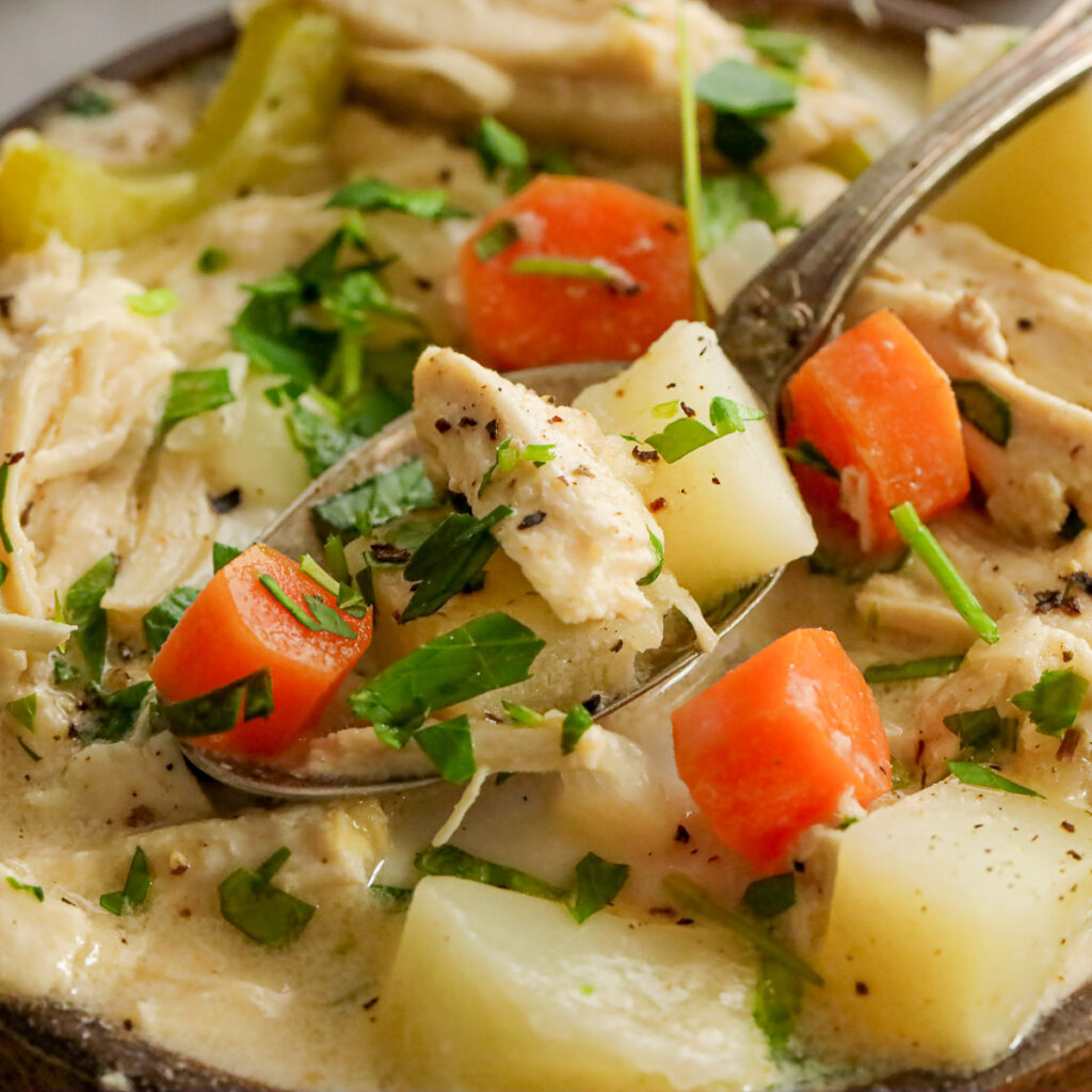 Easy Chicken Potato Soup - Chunky in Kentucky