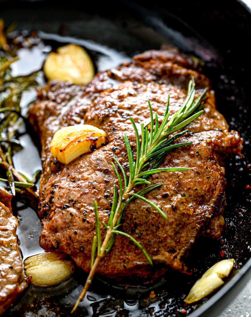 Pan Seared Ribeye - Chunky in Kentucky